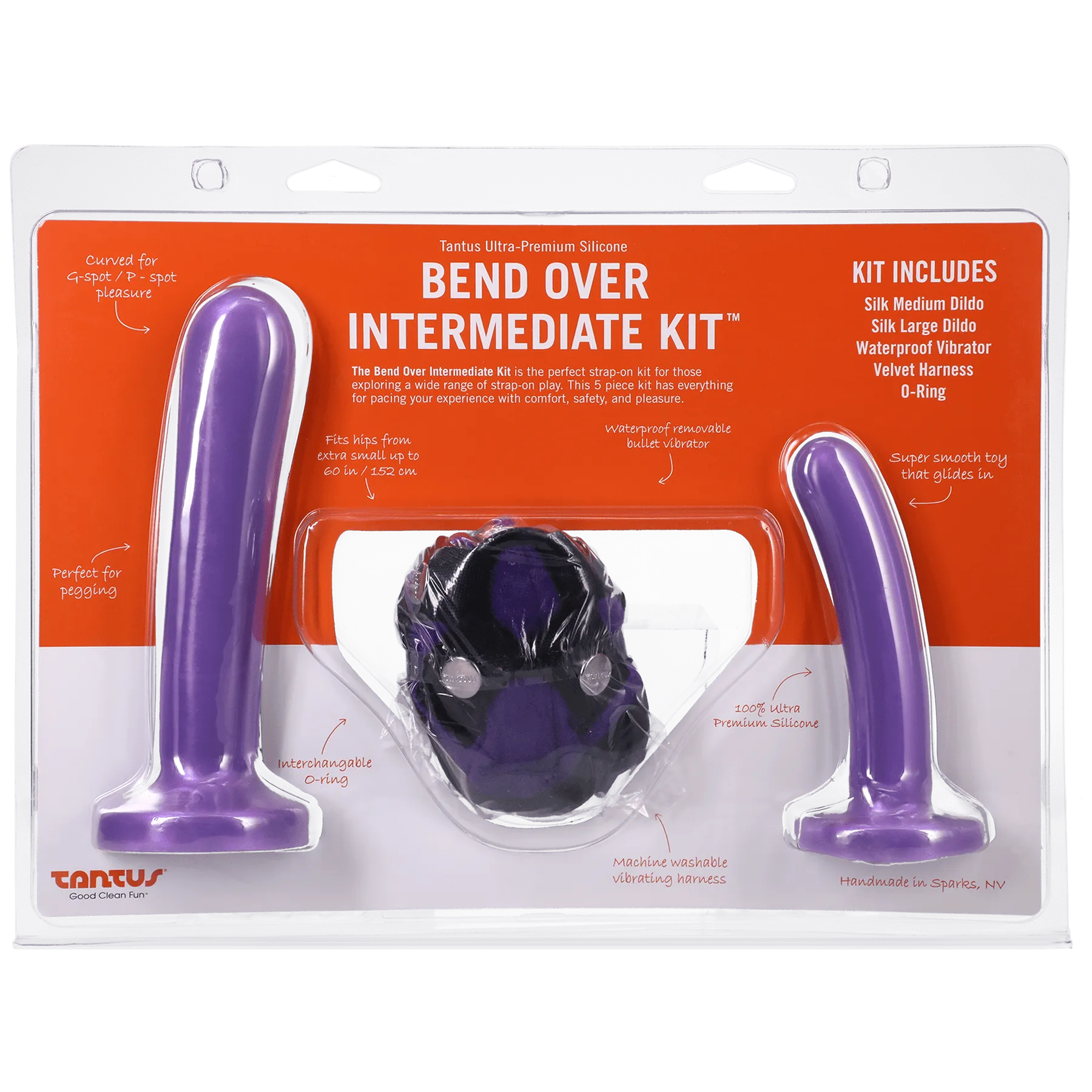 Tantus Bend Over Intermediate Harness Kit