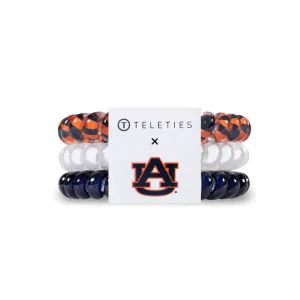 Teleties Auburn University Small Hair Ties 3pk