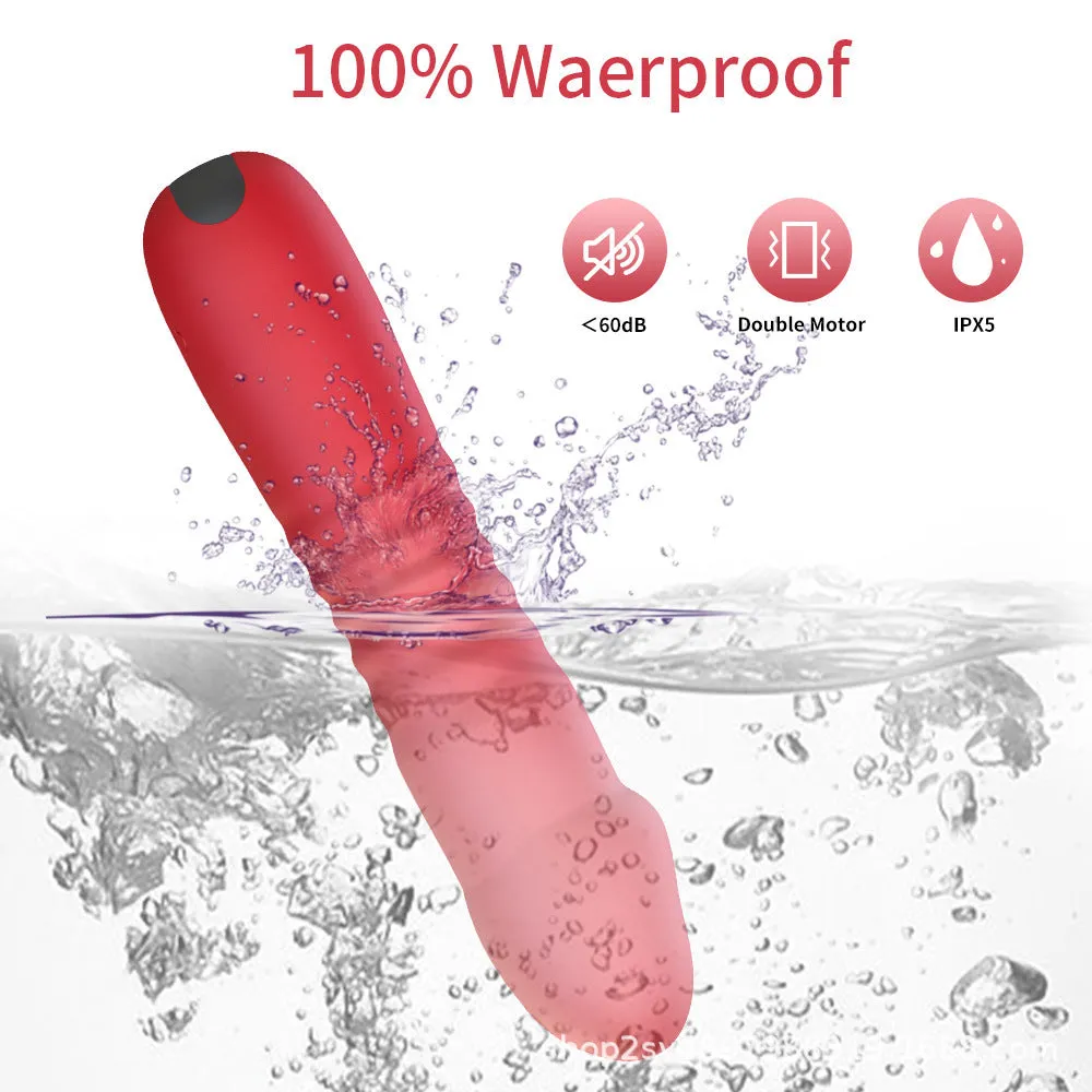 Thrusting Dildo G Spot Vibrator - Realistic Vibrating Dildo Stroker Sex Toys for Women Men