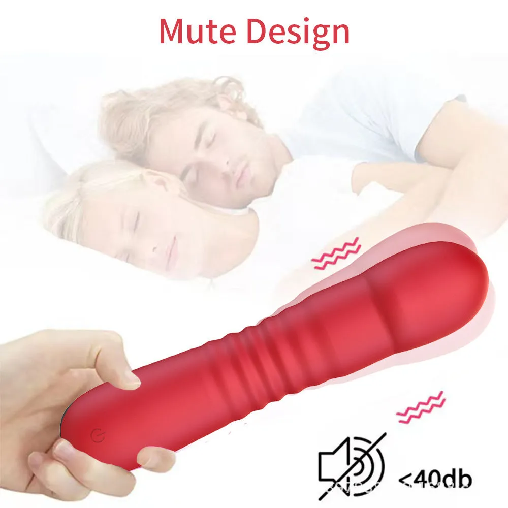 Thrusting Dildo G Spot Vibrator - Realistic Vibrating Dildo Stroker Sex Toys for Women Men