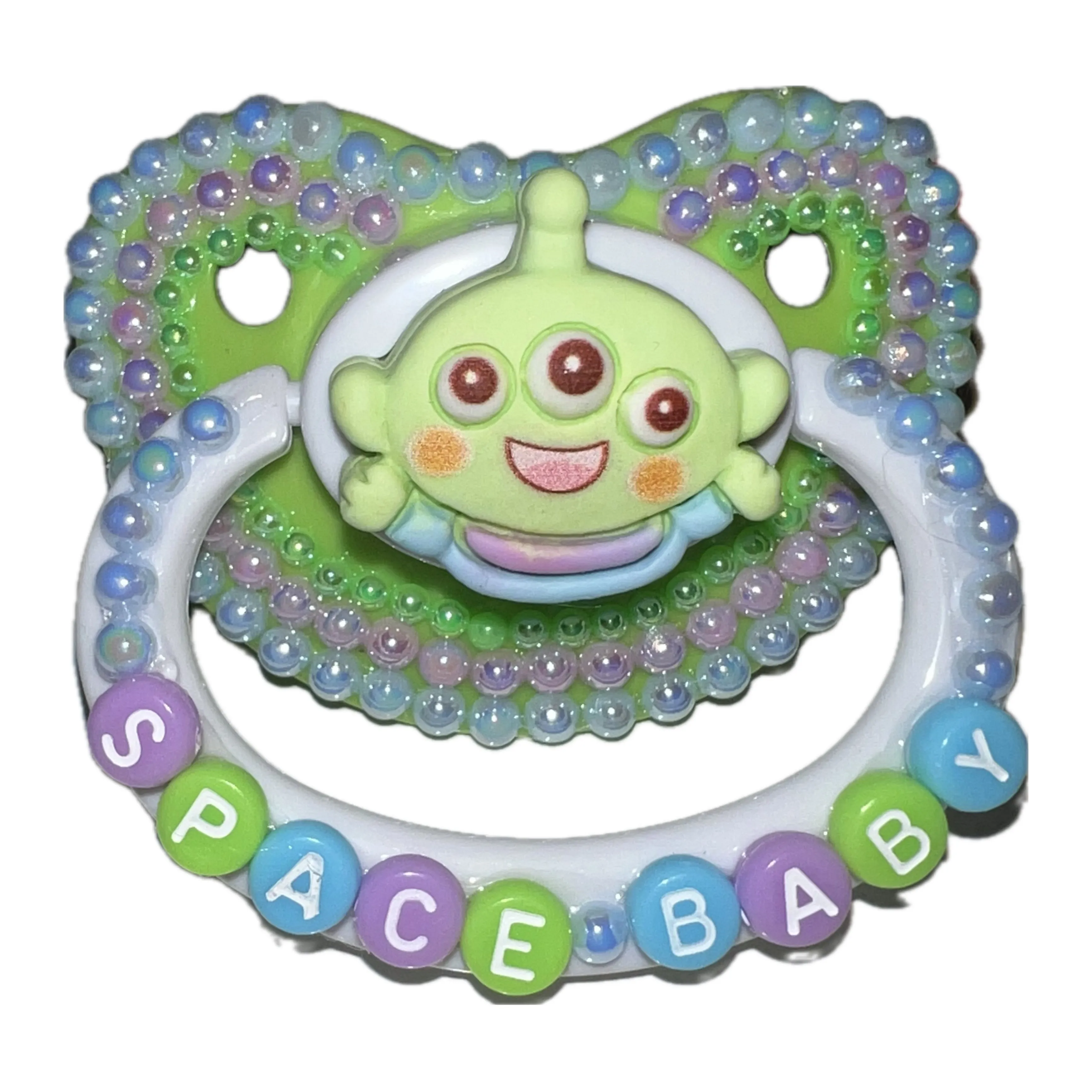 Toy Alien Hand Crafted Deluxe Pacifier