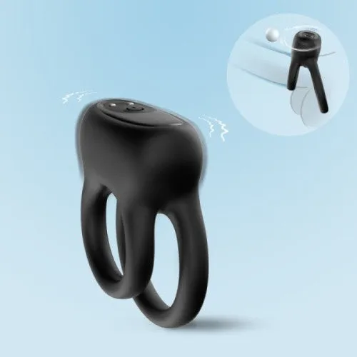 TOYBOY ROY silicone double loop vibe ring