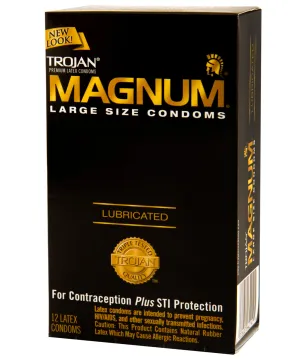 Trojan Magnums - Larger Size Condoms