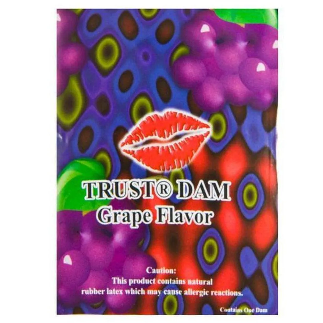 Trust Grape Flavored Dental Dams 🍇