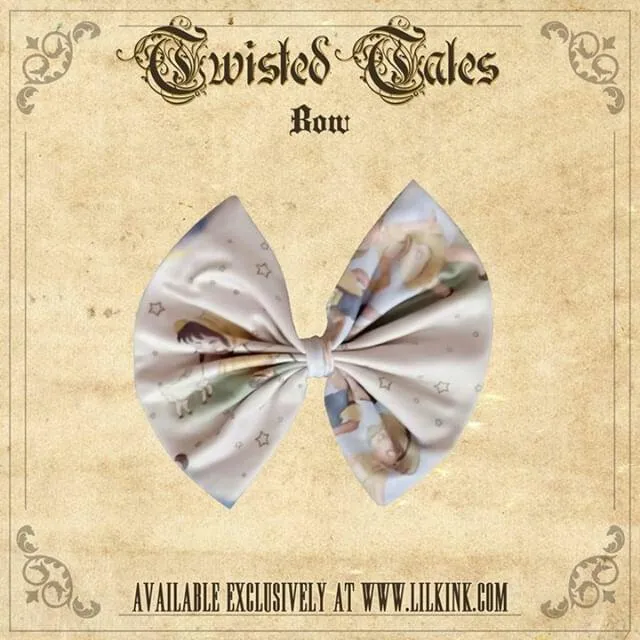 Twisted Tales Fabric Hair Bow ^