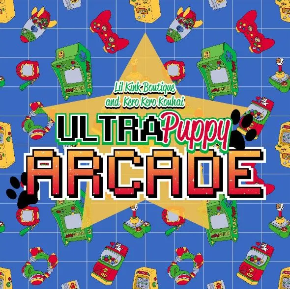 Ultra Puppy Arcade Gamer Fabric Hairband