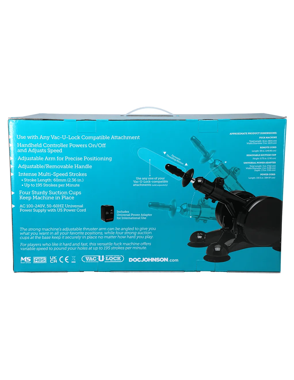 Vac-U-Lock Fuck Machine
