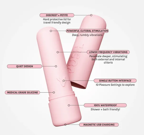 VUSH Gloss Rechargeable Bullet Vibrator