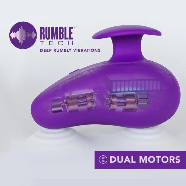 Wellness Palm Sense Rumbly External Vibrator with Finger Hold