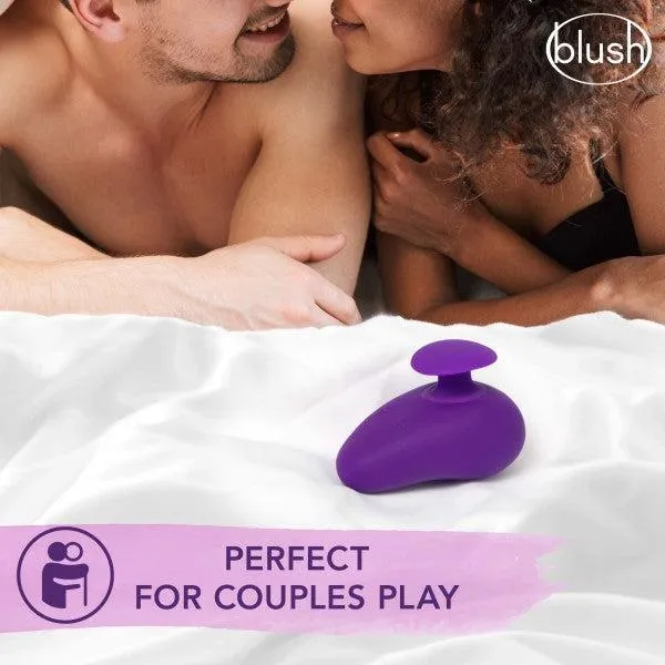 Wellness Palm Sense Rumbly External Vibrator with Finger Hold
