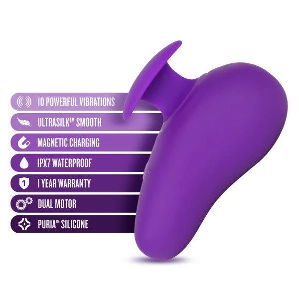Wellness Palm Sense Rumbly External Vibrator with Finger Hold