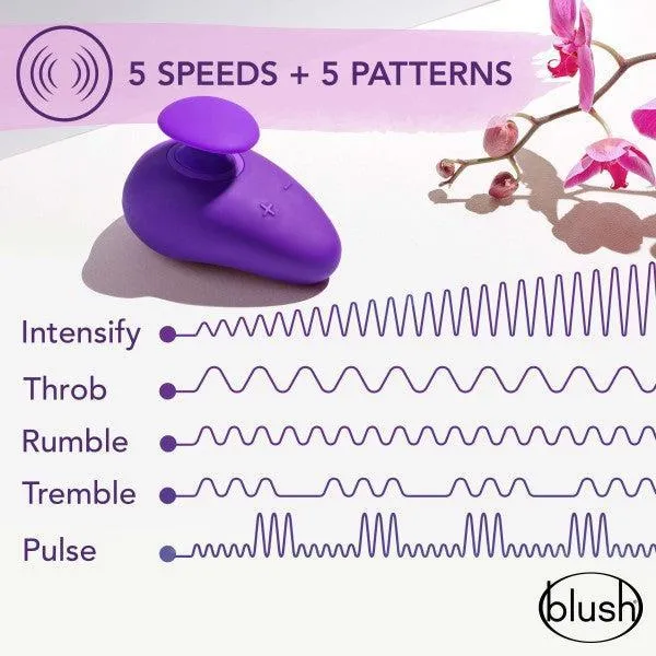 Wellness Palm Sense Rumbly External Vibrator with Finger Hold