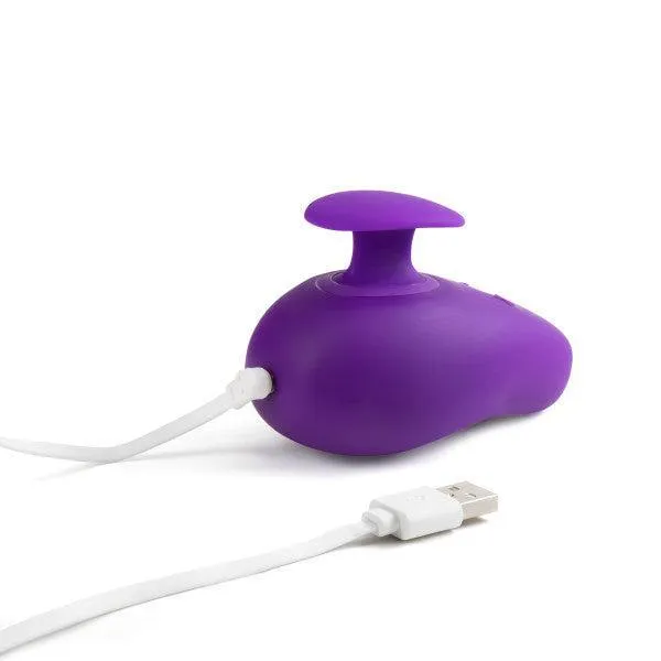 Wellness Palm Sense Rumbly External Vibrator with Finger Hold