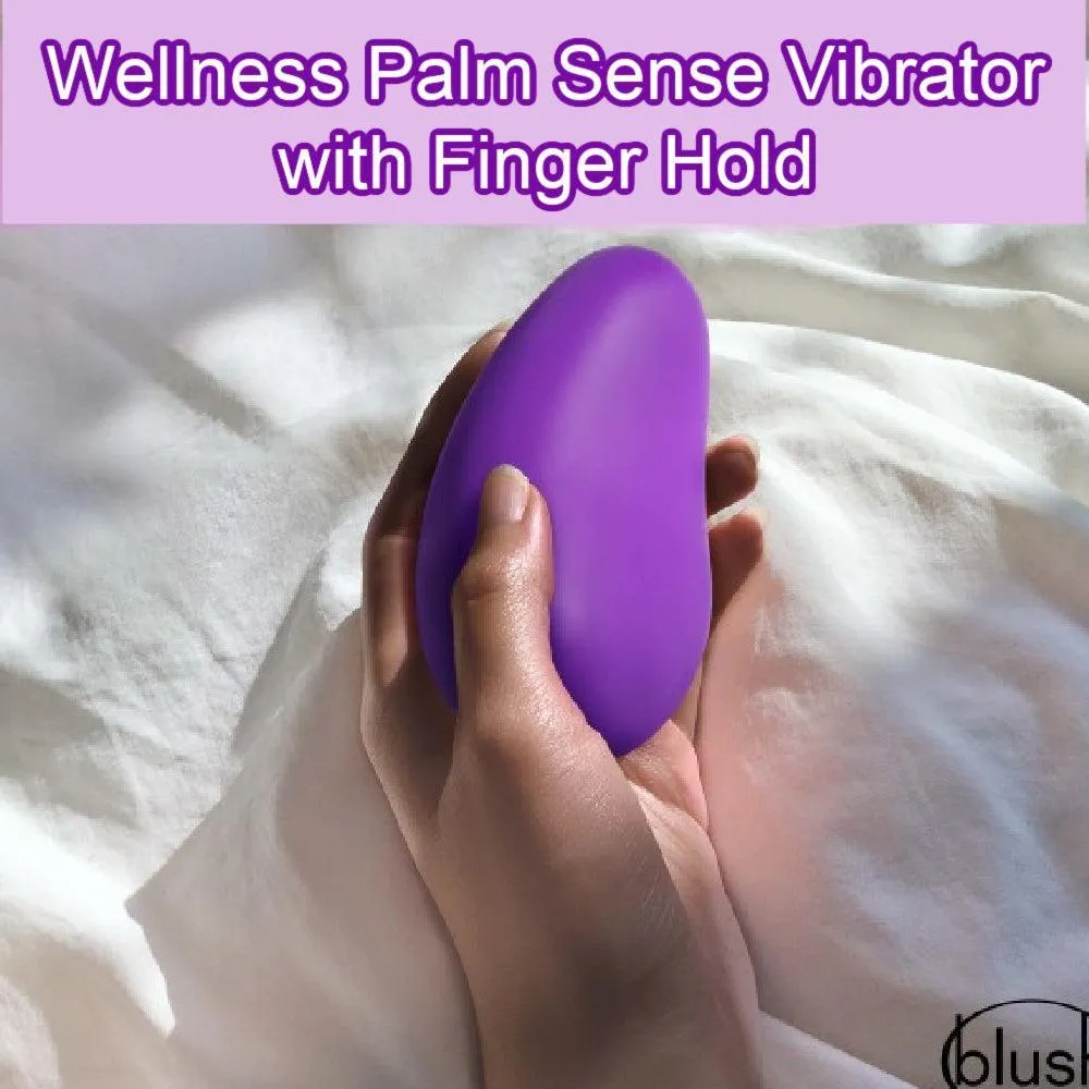 Wellness Palm Sense Rumbly External Vibrator with Finger Hold