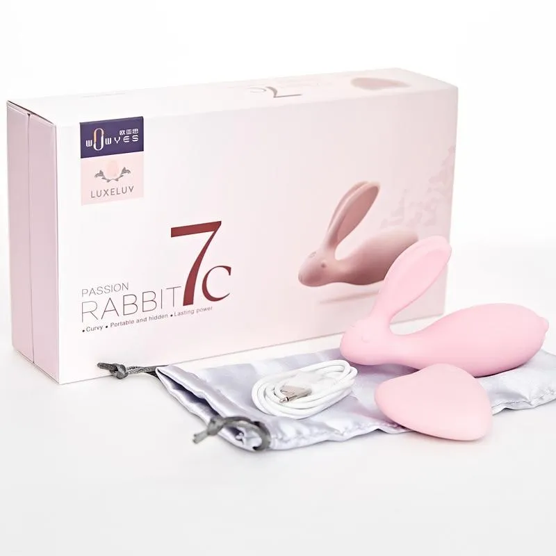 WOWYES Dual Women Rabbit Sex Waterproof Vibrator